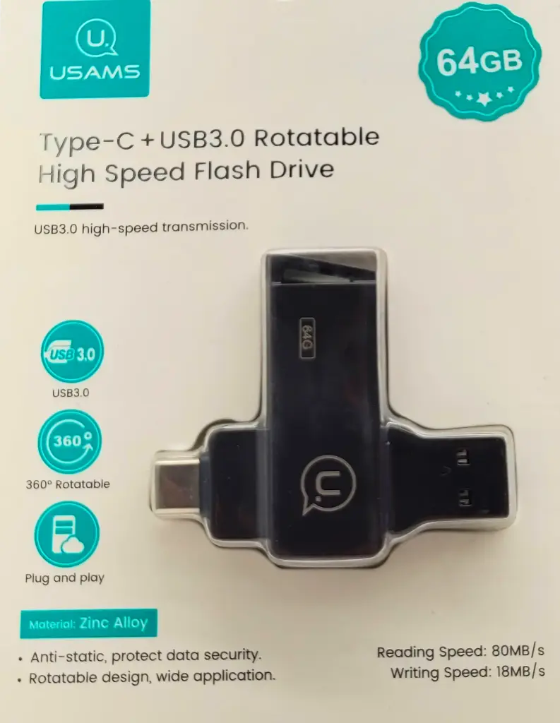 TYPE-C+USB FLASH DRIVE