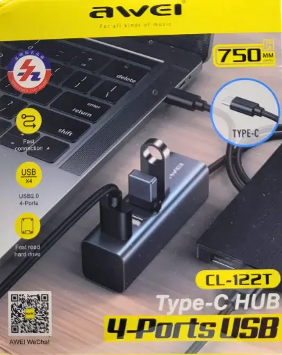 type-c HUB 4-ports USB