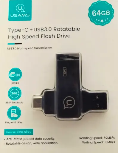 TYPE-C+USB FLASH DRIVE